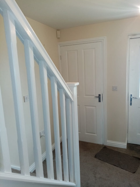 Hallway and stairs